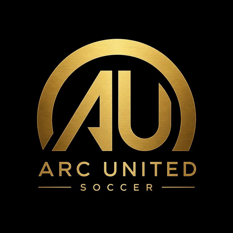 Arc United modern soccer logo maker result