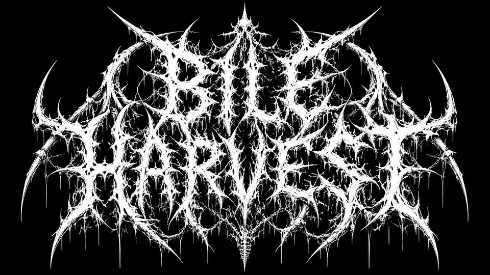 Bile Harvest brutal slam death metal logo