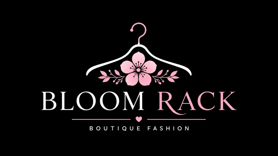 Bloom Rack clothing store logo