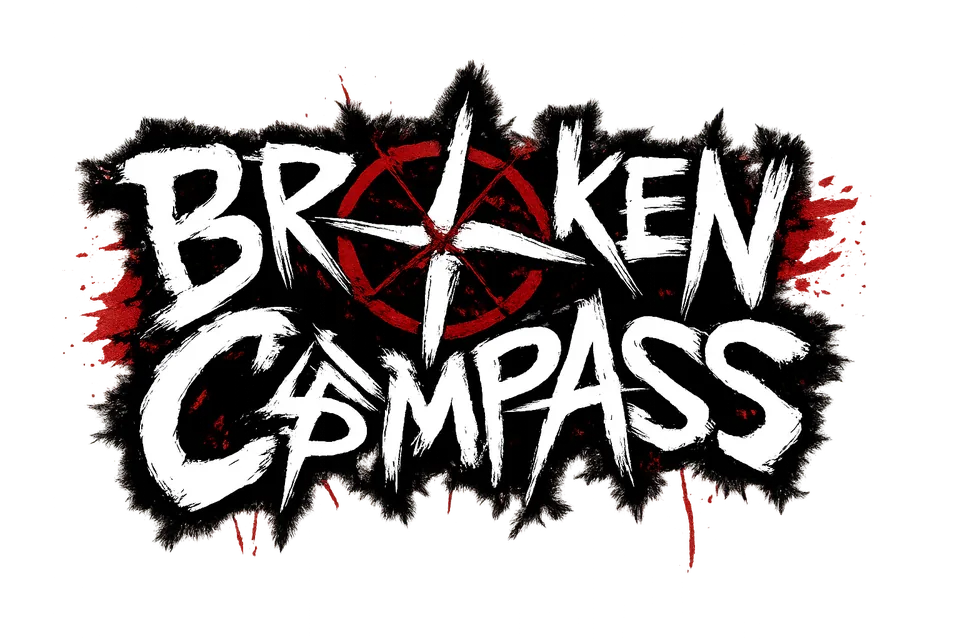 Broken Compass punk band logo