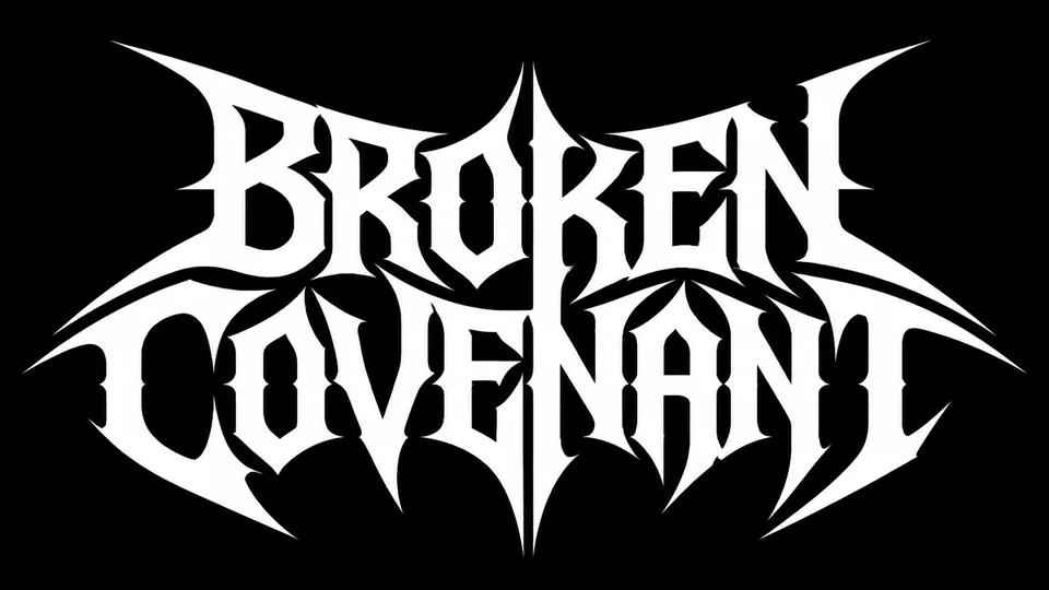 Broken Covenant classic metalcore band logo