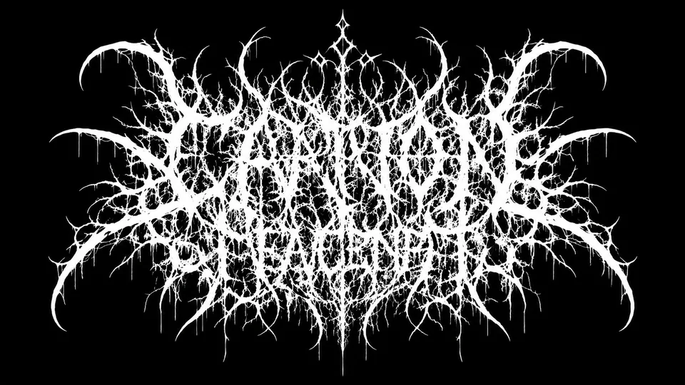 Carrion Bloom unreadable death metal logo generator result