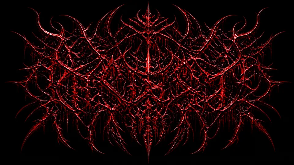 Chaos Sigil illegible deathcore band logo