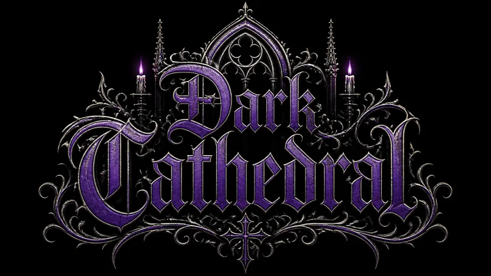 Dark Cathedral gothic heavy metal band logo