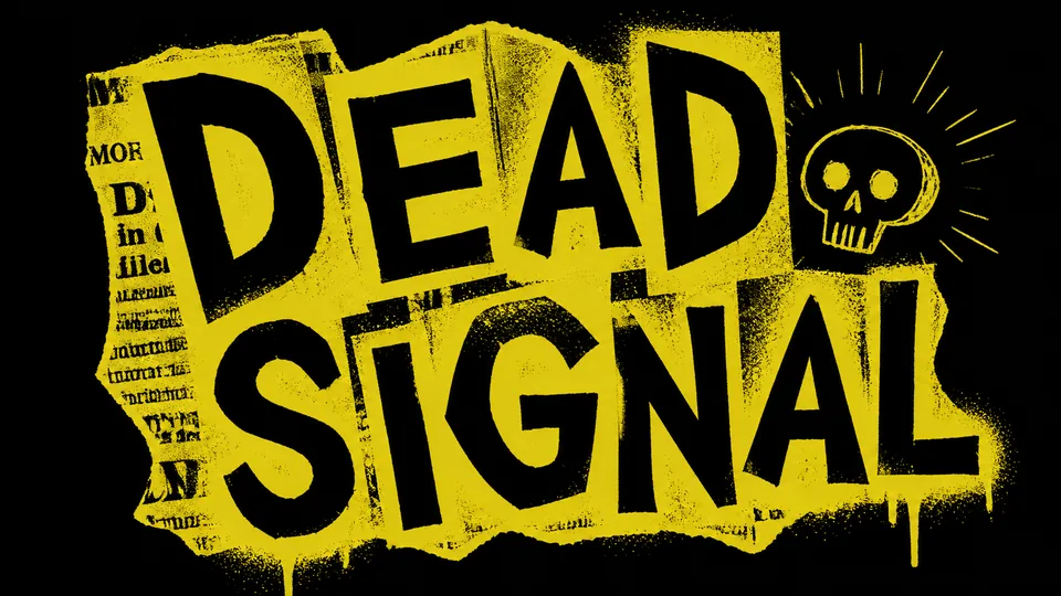 Dead Signal punk band logo maker result