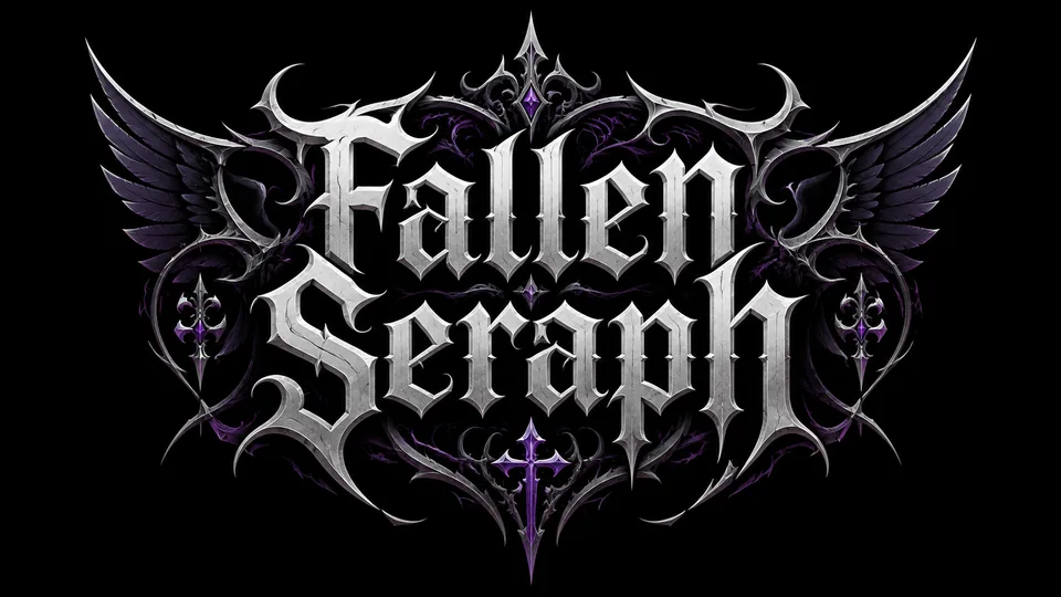 Fallen Seraph melodic death metal logo