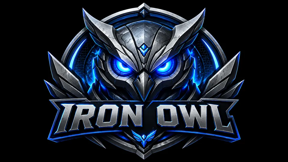 Masked superhero game profile logo