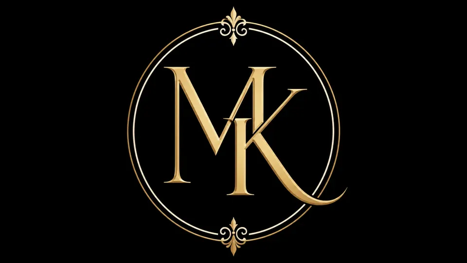 Marlow classic initial monogram logo
