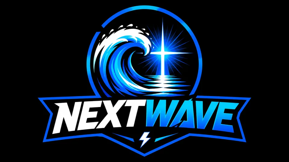 NextWave youth ministry logo generator sample