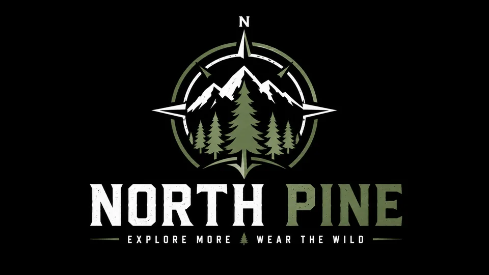 North Pine outdoor apparel logo idea