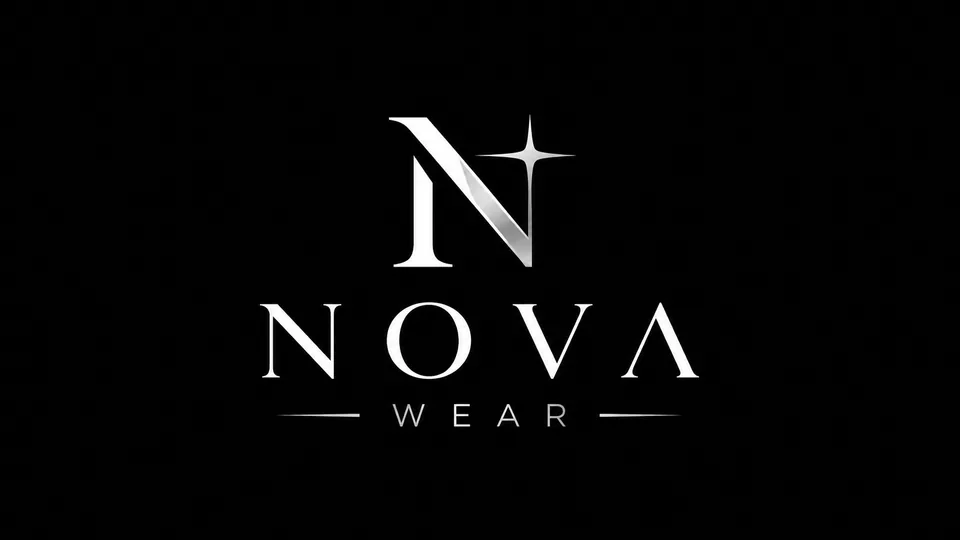 Nova Wear clothing brand logo generator sample