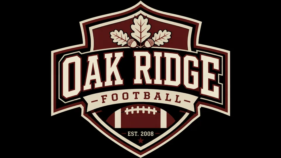 Oak Ridge college football badge