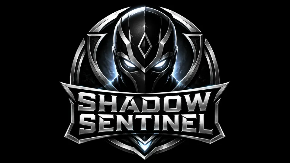 Superhero mask logo idea