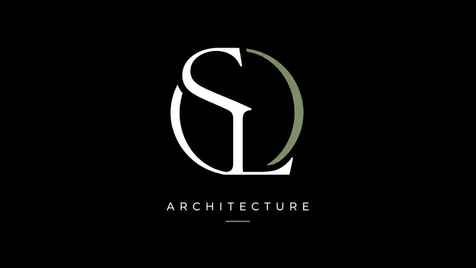 Solen overlapping initial logo design