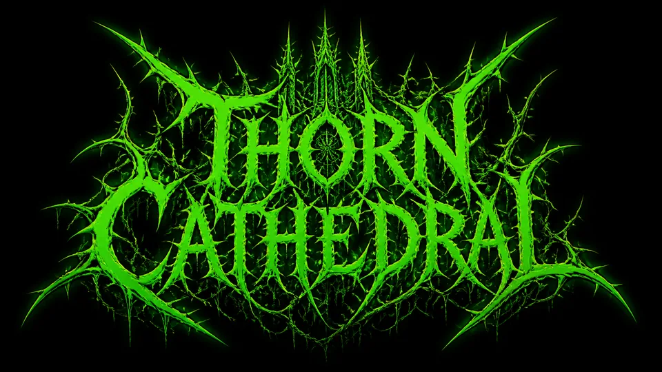 Thorn Cathedral deathcore logo generator result