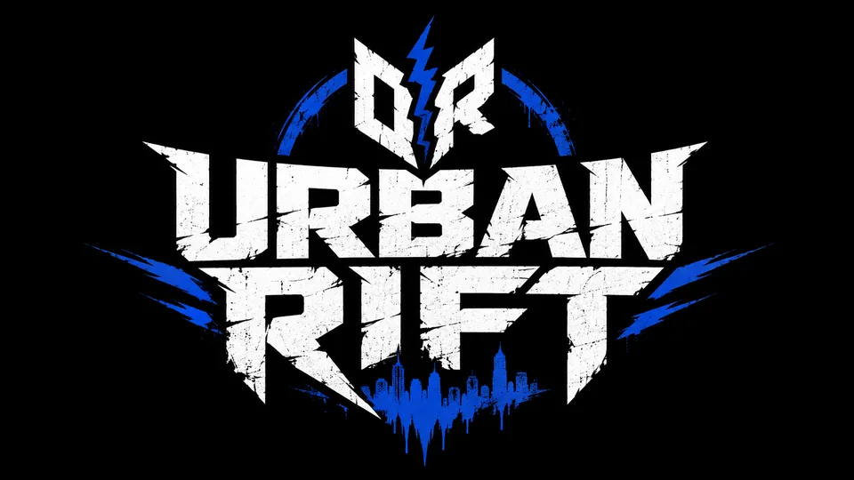 Urban Rift streetwear logo for clothing brand