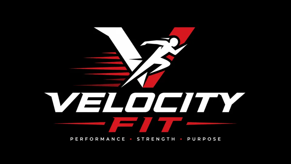 Velocity Fit athletic apparel logo