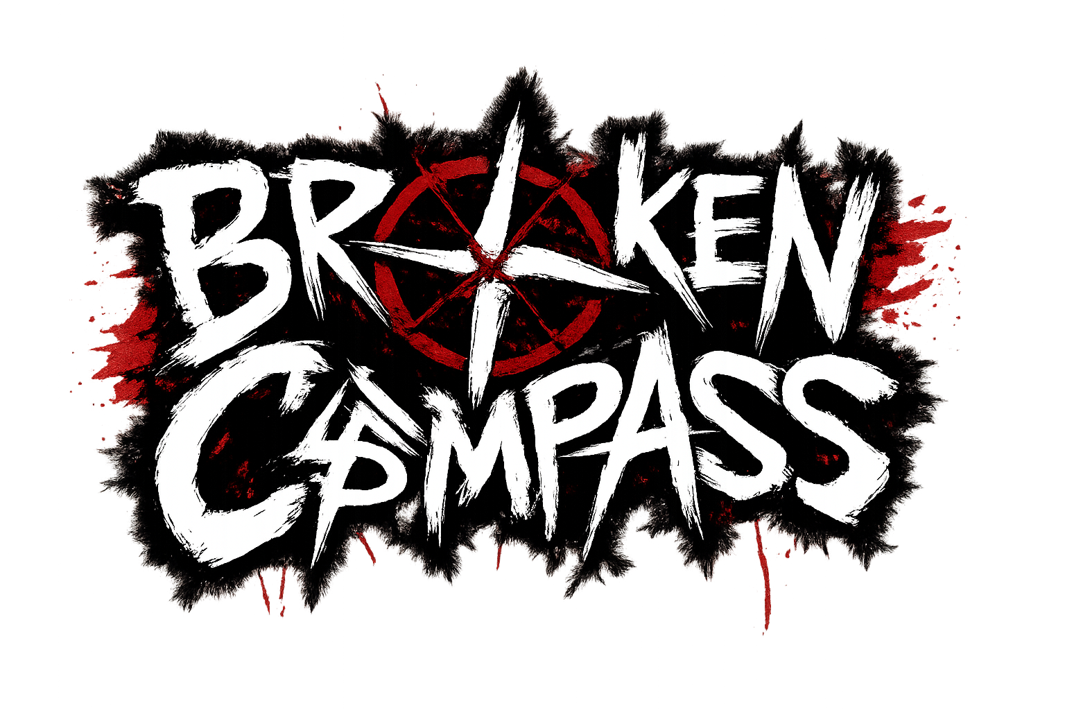 Broken Compass punk band logo