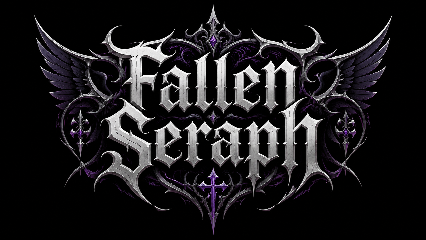 Fallen Seraph melodic death metal logo