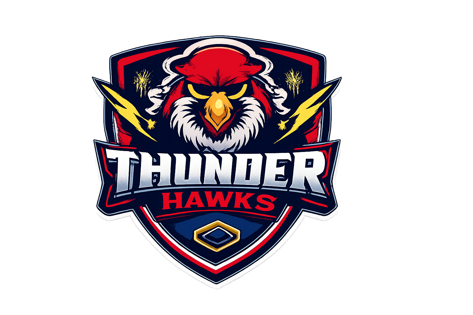 Thunder Hawks football team logo