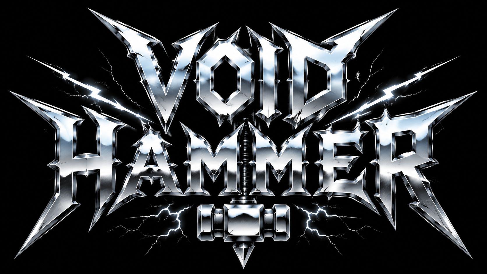 Void Hammer doom metal band logo