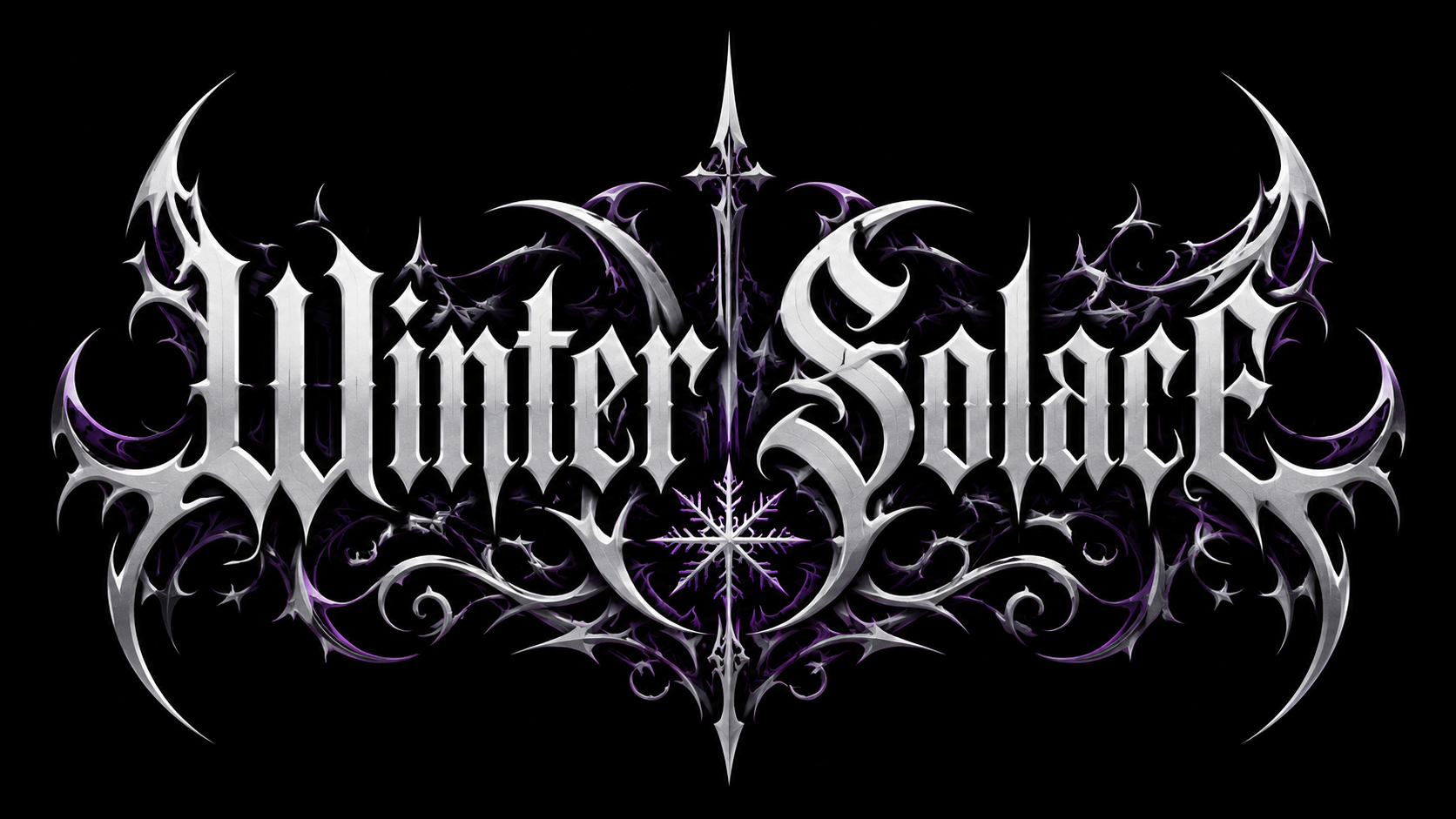 Winter Solace melodic gothic death metal logo